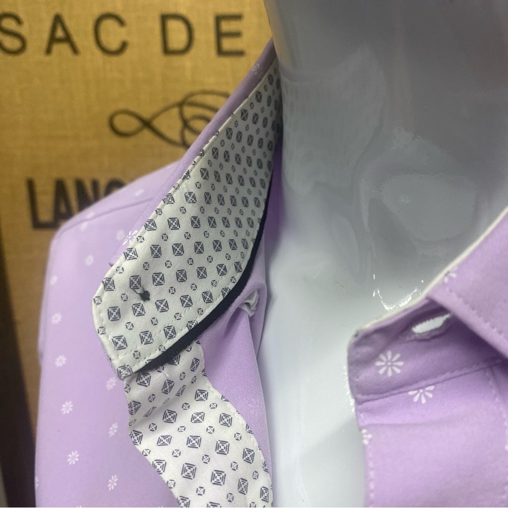 Ted Baker Lavender Short Sleeve Shirt, Flawless, 6 (XXL) - Picture 6 of 11